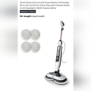 Shark Steam & Scrub Mop with Pads